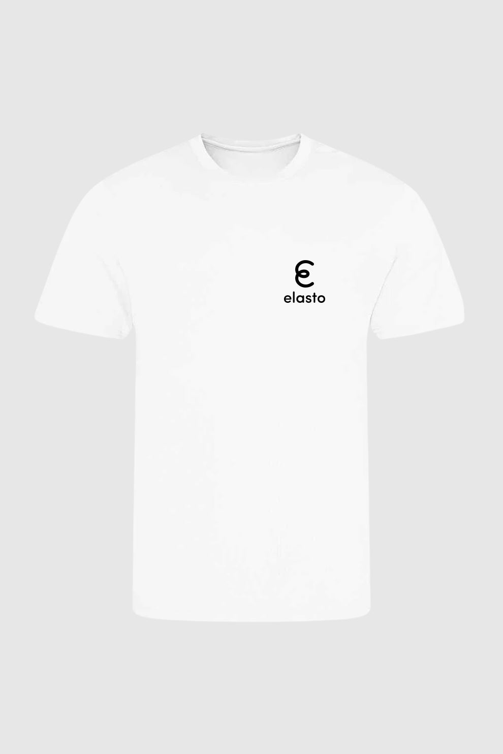 Cool - Tek Tee - Ice White - Midnight Logo - Elasto Tackle