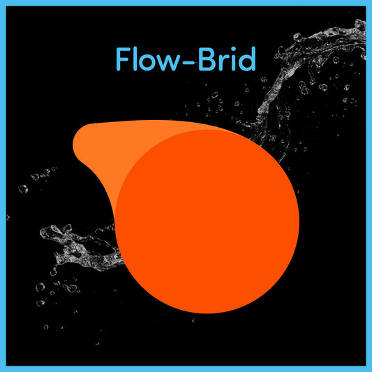 FLOW - BRID 2.6mm 20+ ORANGE - Elasto Tackle