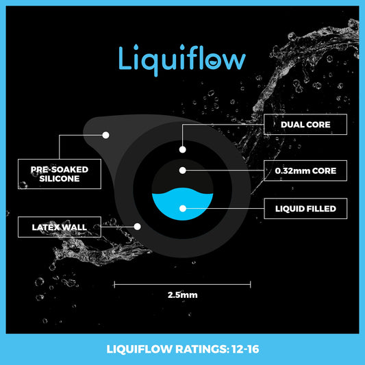 Liquiflow 12 - 16 Black - Elasto Tackle