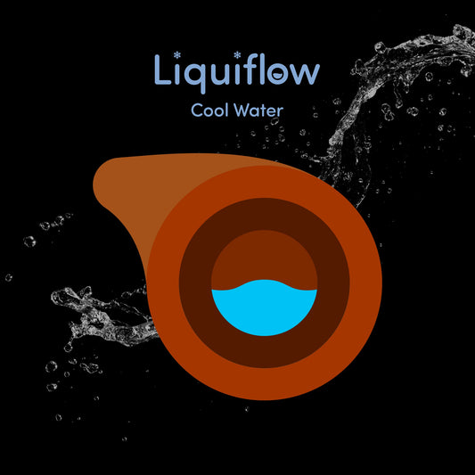 NEW - Liquiflow Cool Water 5 - 8 - Orange - Black Core - 1.5mm - Elasto Tackle